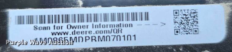 image for item EO1085 2024 John Deere XUV865M Gator utility vehicle
