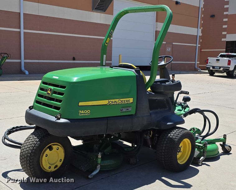 image for item EO1508 John Deere 7400 TerrainCut ZTR lawn mower