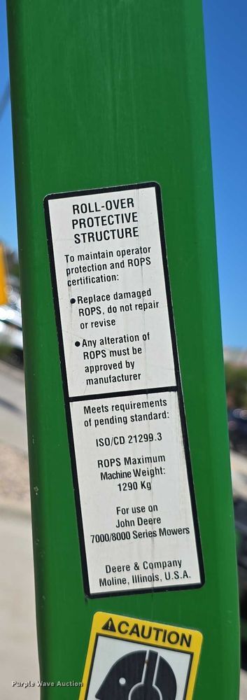 image for item EO1508 John Deere 7400 TerrainCut ZTR lawn mower