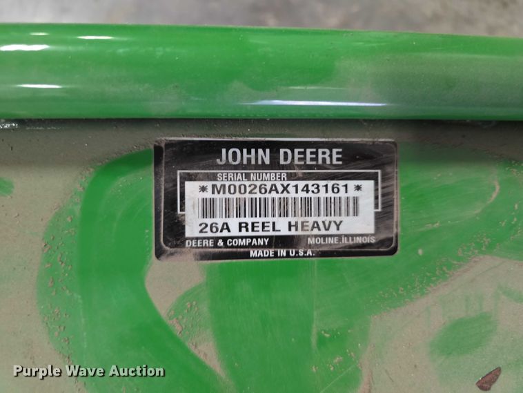 image for item EO1512 (3) John Deere 26A reel mower attachment