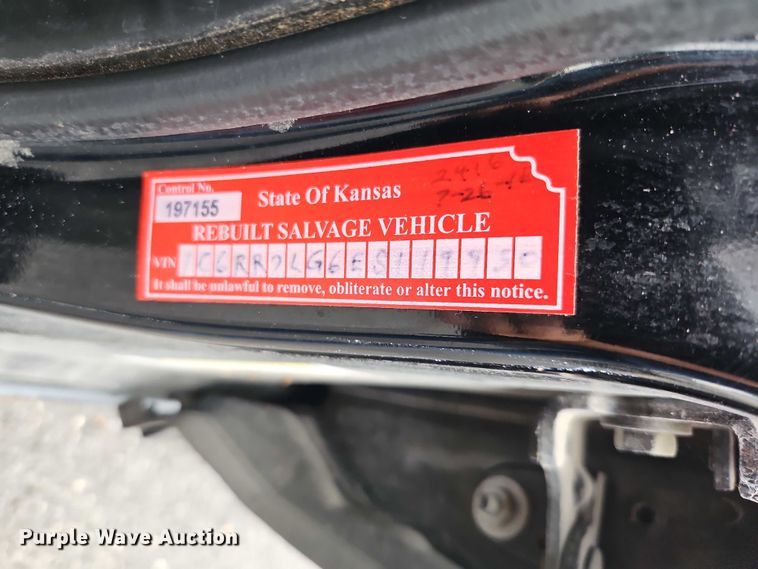 image for item EO4504 2014 Dodge Ram 1500 Crew Cab pickup truck