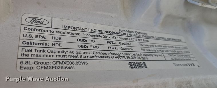 image for item EQ6819 2012 Ford F450 Super Duty bucket truck