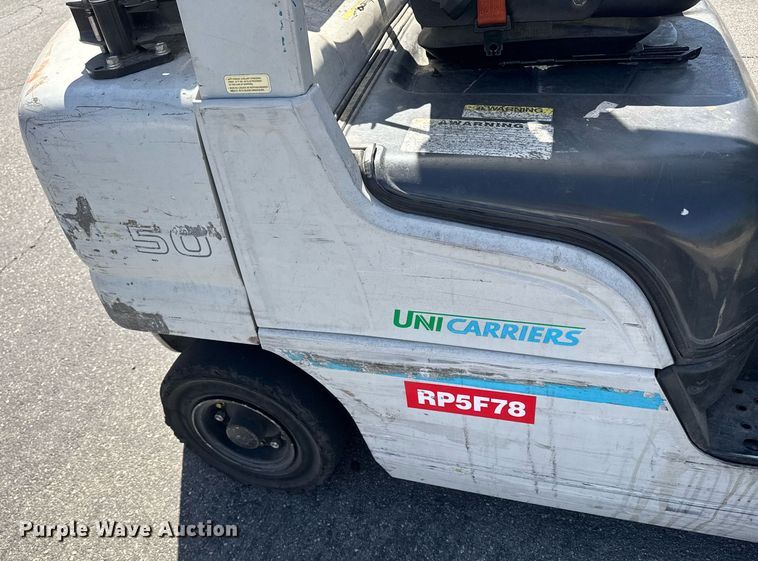 image for item FB9399 2015 UniCarriers PF50 forklift