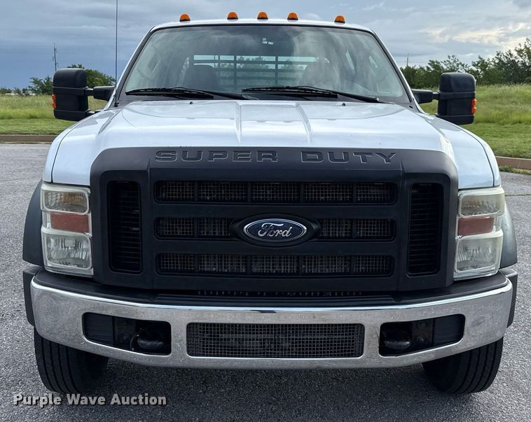 image for item HI9252 2008 Ford F450 Crew Cab flatbed truck