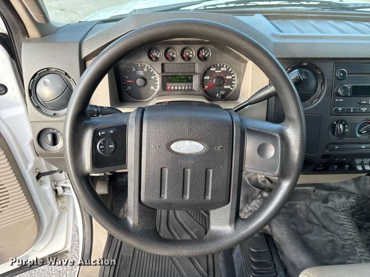 image for item HI9252 2008 Ford F450 Crew Cab flatbed truck