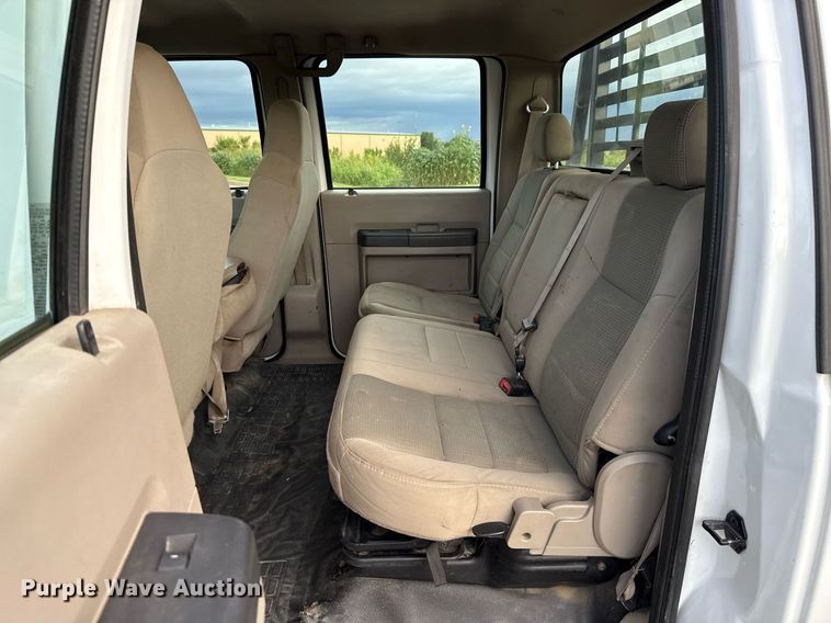 image for item HI9252 2008 Ford F450 Crew Cab flatbed truck