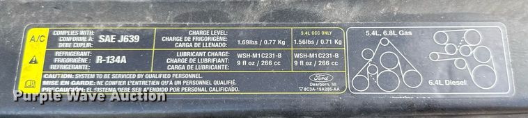 image for item HI9252 2008 Ford F450 Crew Cab flatbed truck