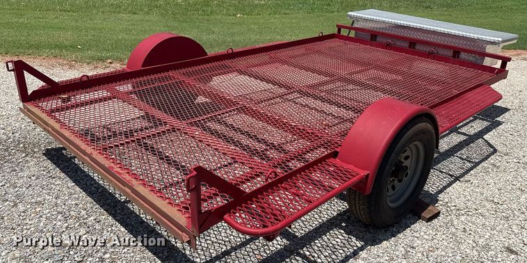 image for item HI9296 Shop built utility trailer