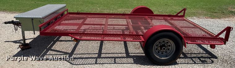 image for item HI9296 Shop built utility trailer