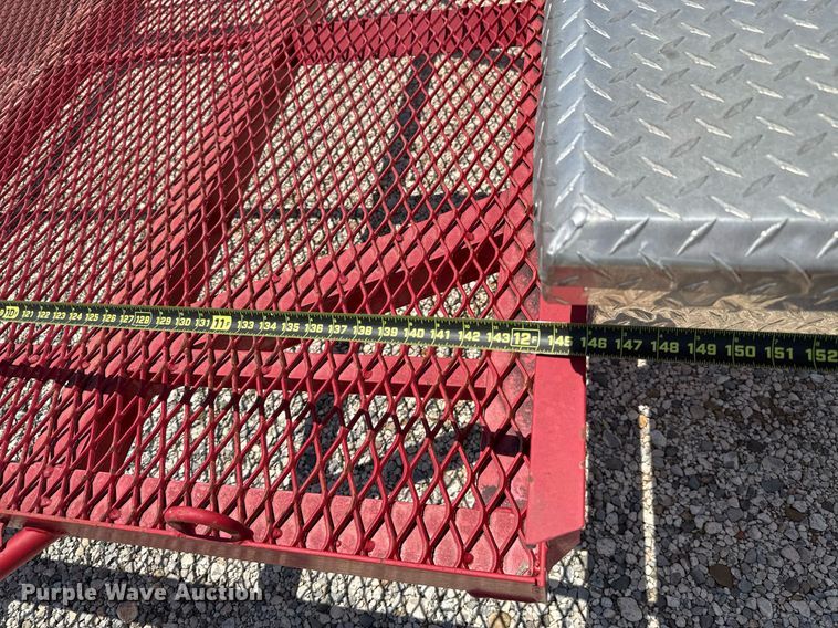 image for item HI9296 Shop built utility trailer