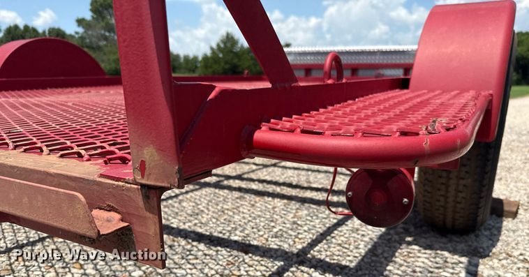 image for item HI9296 Shop built utility trailer