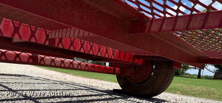 image for item HI9296 Shop built utility trailer