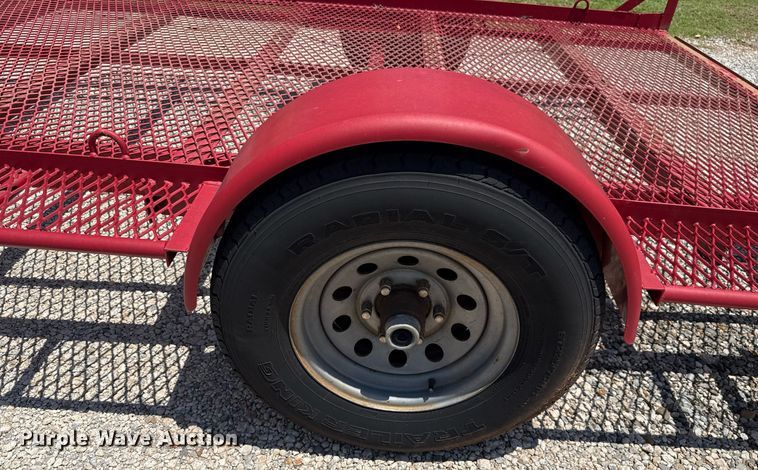 image for item HI9296 Shop built utility trailer