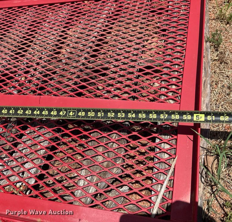 image for item HI9296 Shop built utility trailer