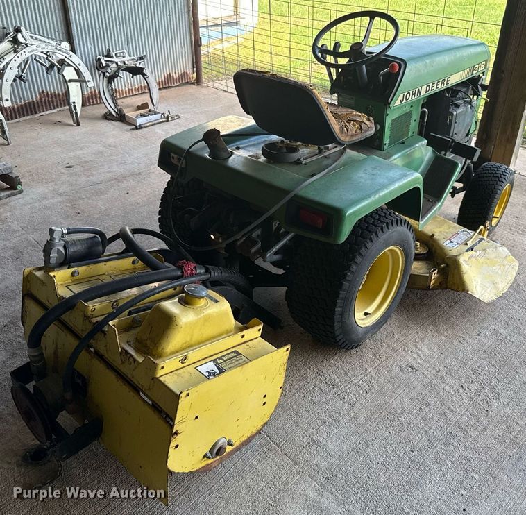 image for item HI9299 John Deere  318 lawn mower