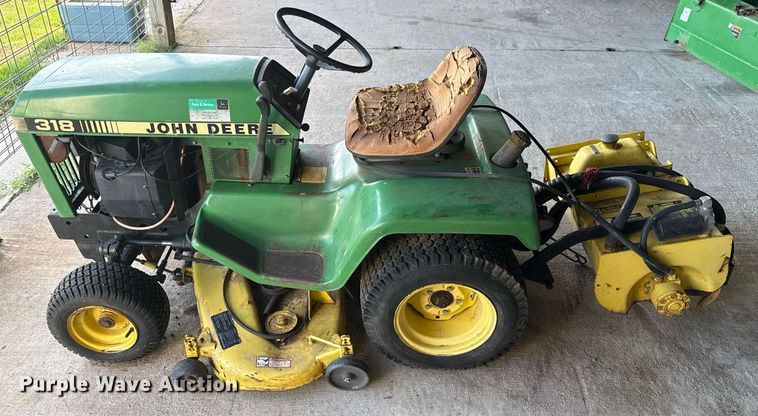 image for item HI9299 John Deere  318 lawn mower