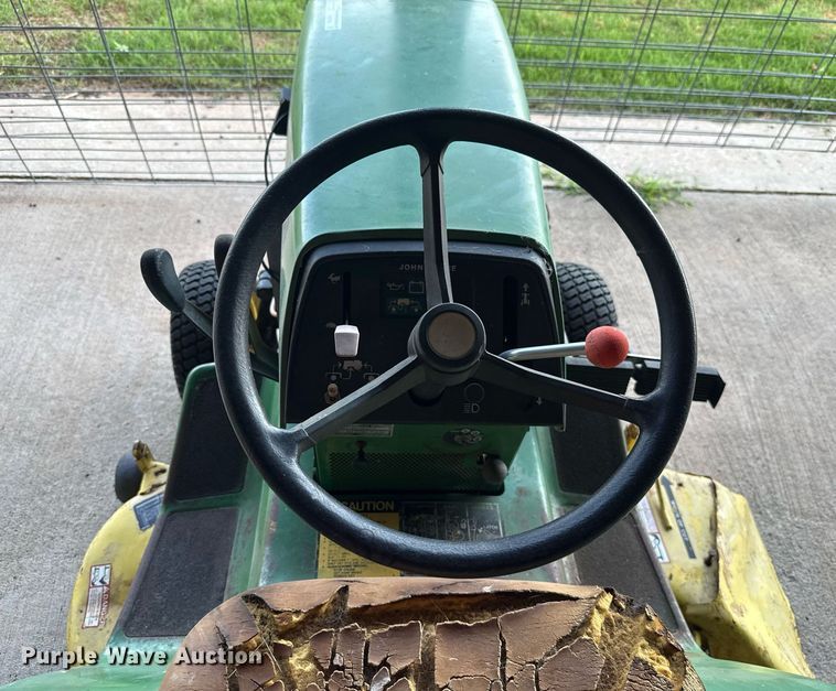 image for item HI9299 John Deere  318 lawn mower