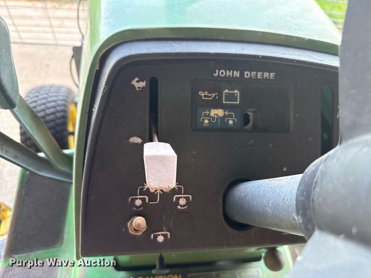 image for item HI9299 John Deere  318 lawn mower