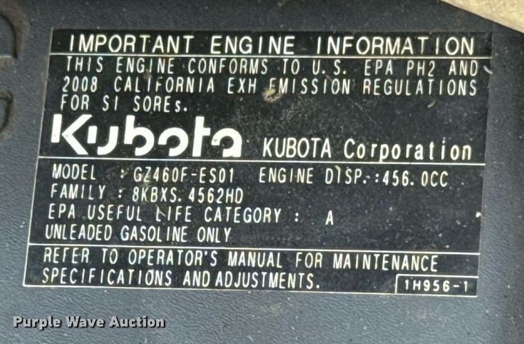 image for item HI9338 Kubota RTV500 utility vehicle