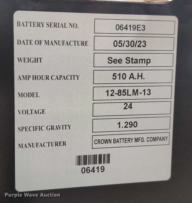 image for item ND9791 2023 Linde EWR40 pallet jack