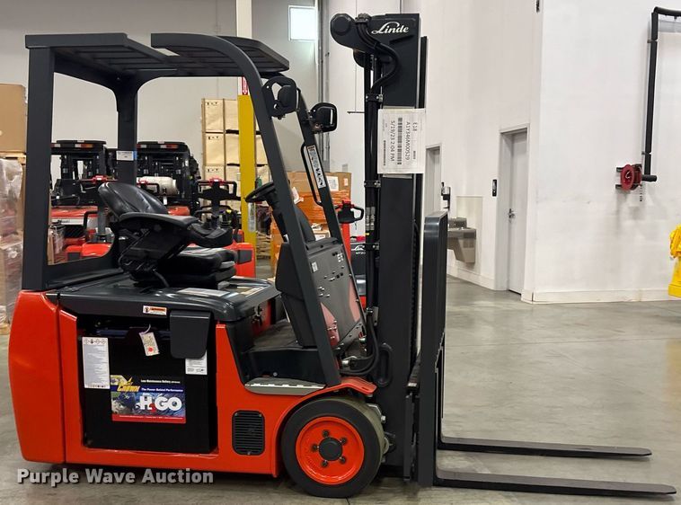 MONTACARGAS ELéCTRICO 2023 LINDE E18