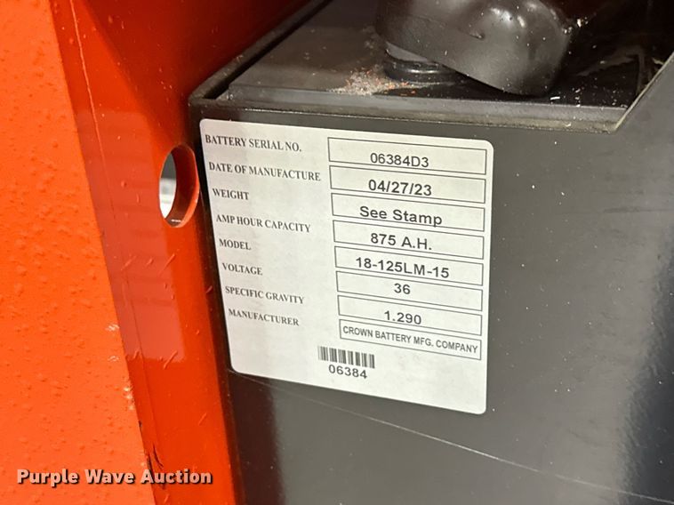 image for item ND9873 2023 Linde E18S forklift