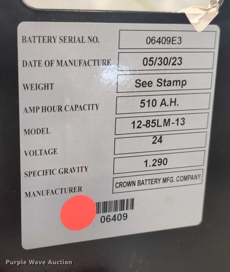 image for item ND9925 2023 Linde EWR40 pallet jack