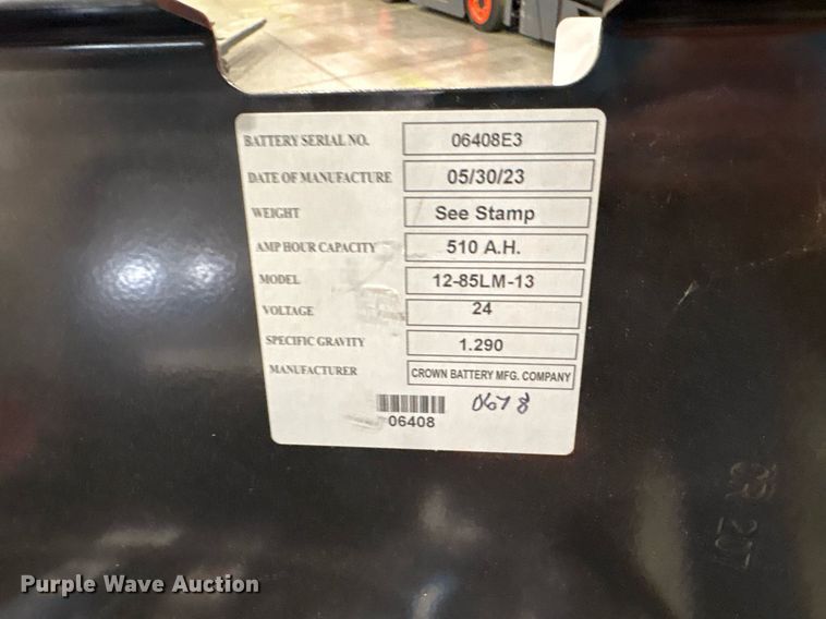 image for item ND9926 2023 Linde EWR40 pallet jack