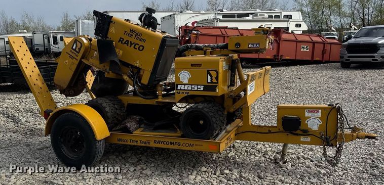 image for item YA0358 2021 Rayco RG55 stump grinder