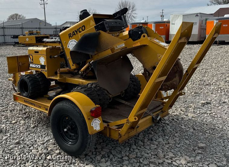image for item YA0358 2021 Rayco RG55 stump grinder