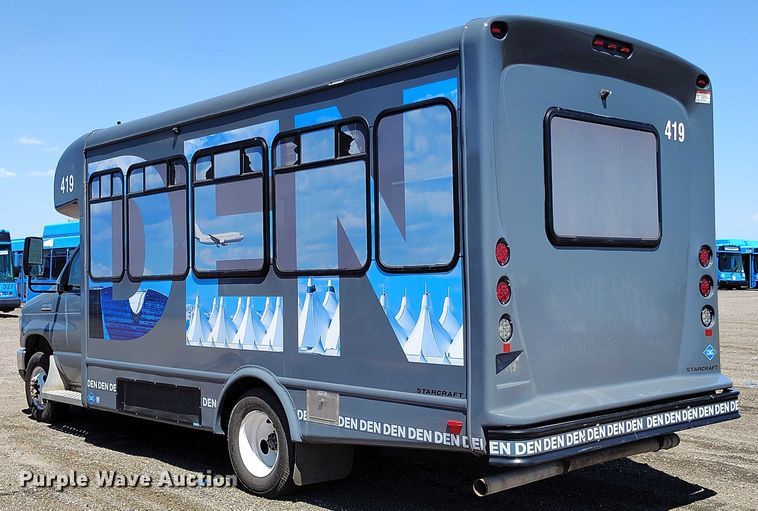 image for item YA0635 2022 Ford E450 shuttle bus