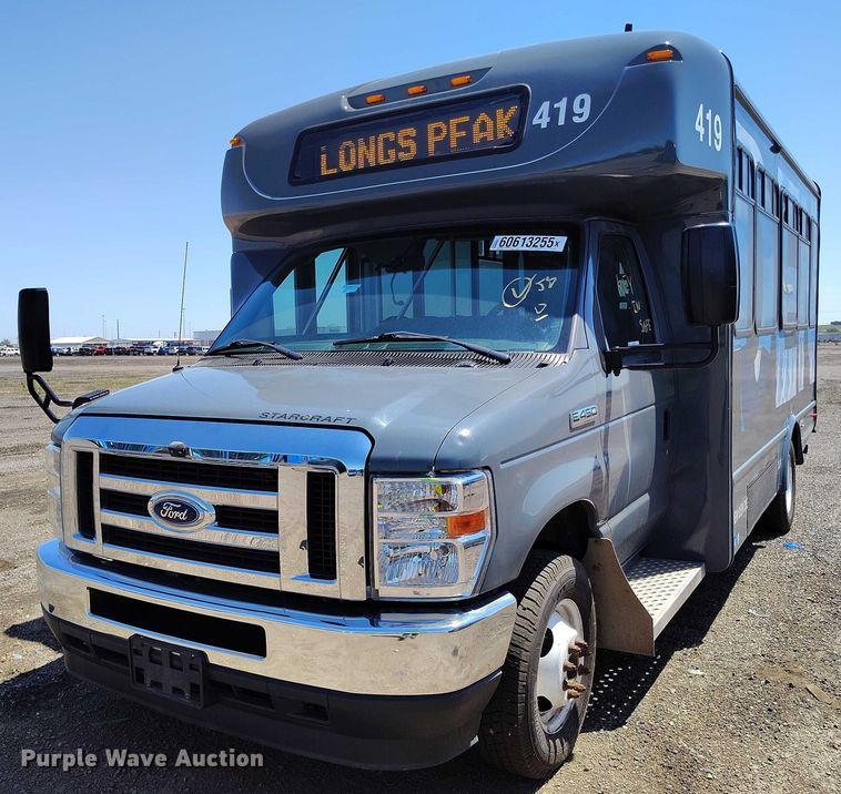image for item YA0635 2022 Ford E450 shuttle bus