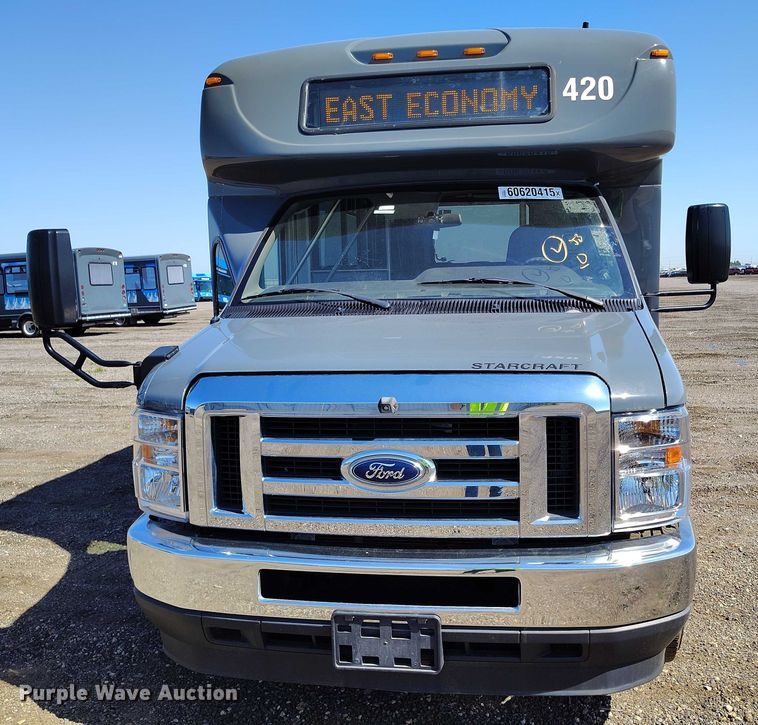 image for item YA0636 2022 Ford E450 shuttle bus