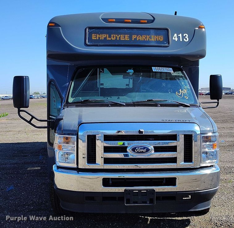image for item YA0638 2022 Ford E450 shuttle bus