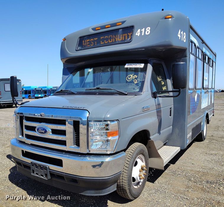 image for item YA0642 2022 Ford E450 shuttle bus