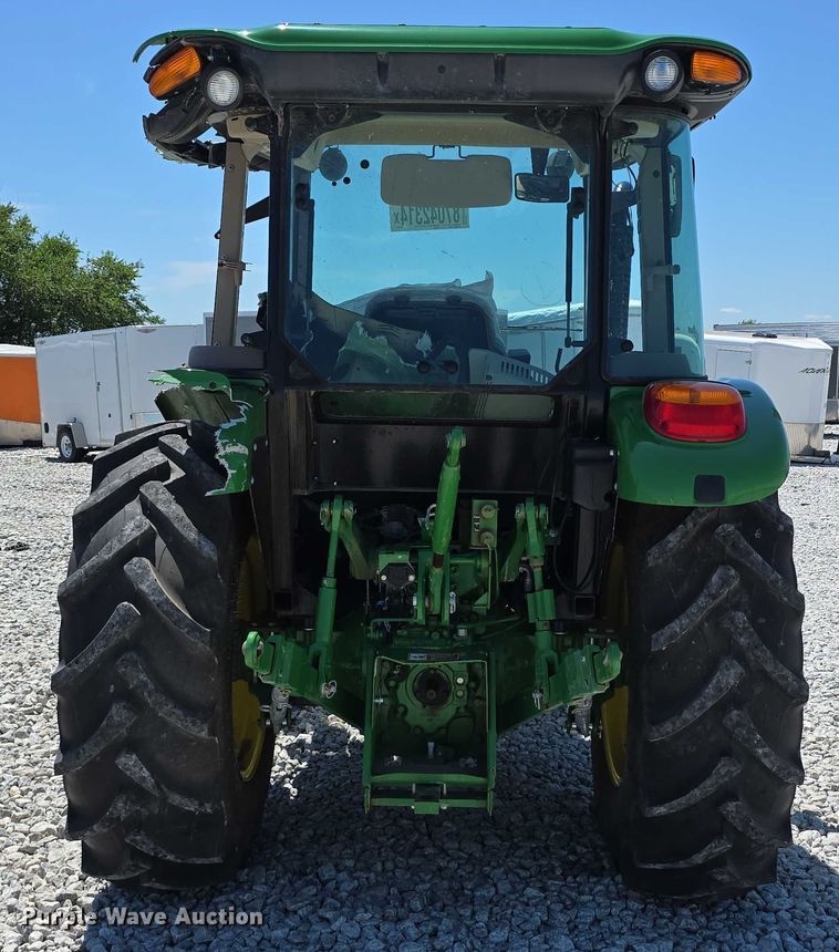 image for item YA0681 2021 John Deere 5055E MFWD tractor