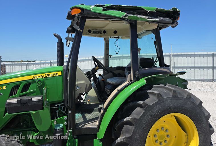 image for item YA0681 2021 John Deere 5055E MFWD tractor