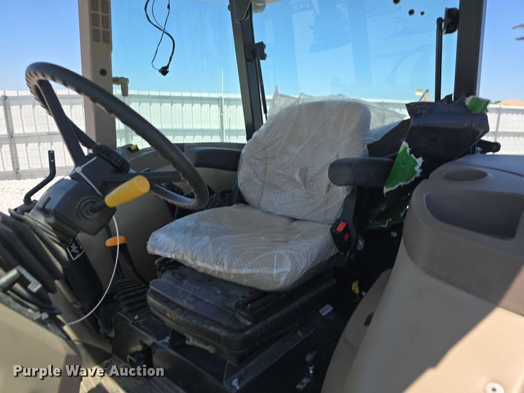 image for item YA0681 2021 John Deere 5055E MFWD tractor