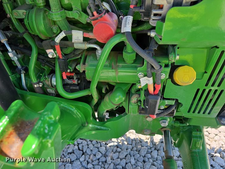 image for item YA0681 2021 John Deere 5055E MFWD tractor