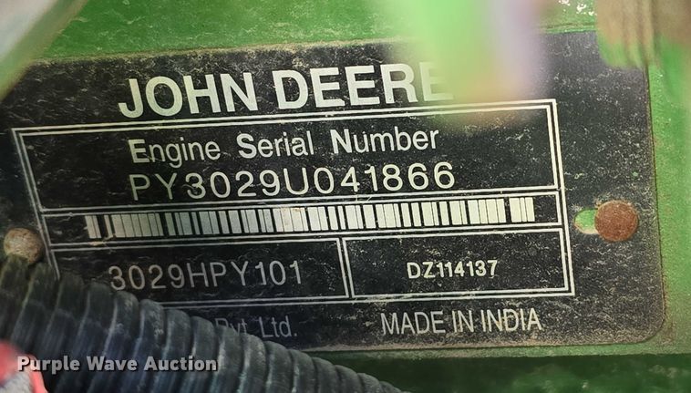 image for item YA0681 2021 John Deere 5055E MFWD tractor
