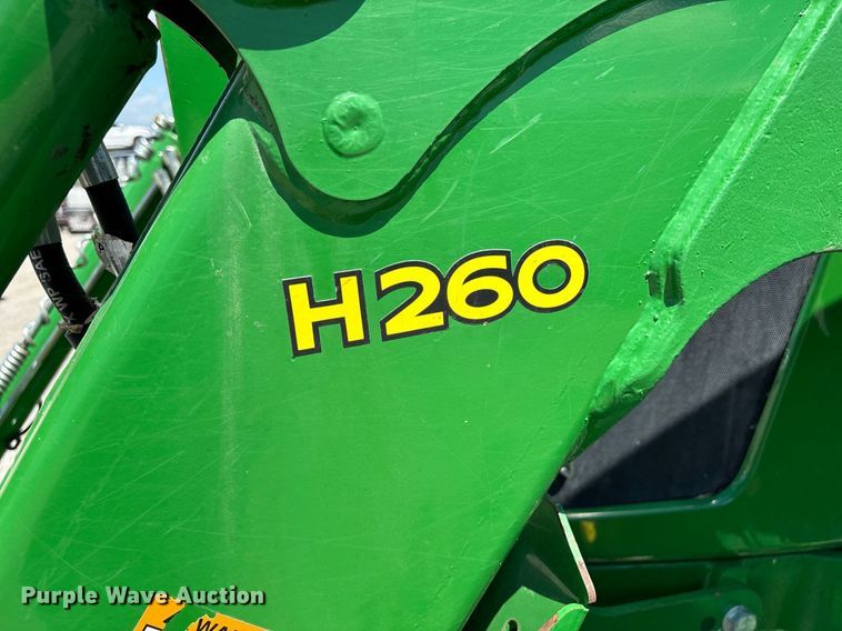 image for item YA0684 2015 John Deere 6105D MFWD tractor