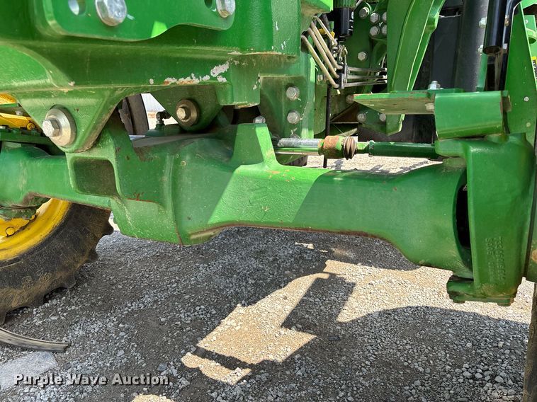 image for item YA0684 2015 John Deere 6105D MFWD tractor