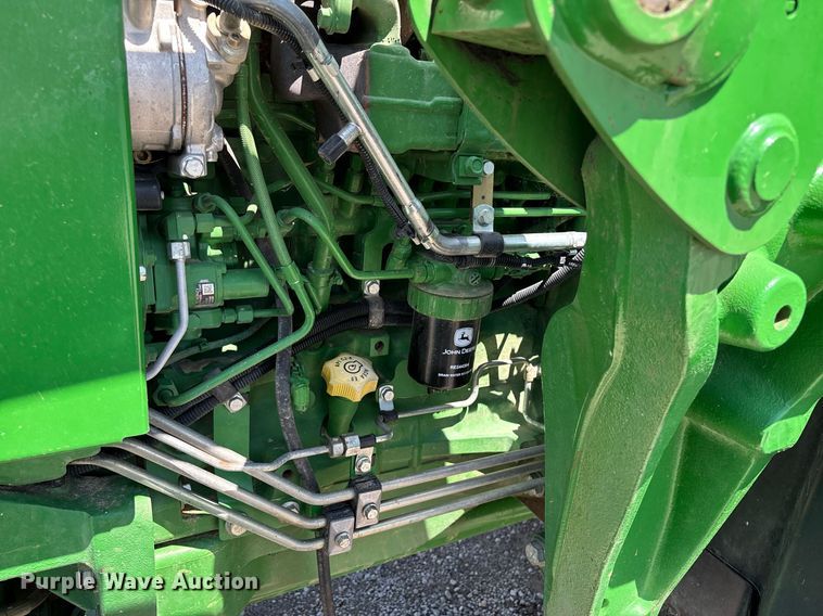 image for item YA0684 2015 John Deere 6105D MFWD tractor
