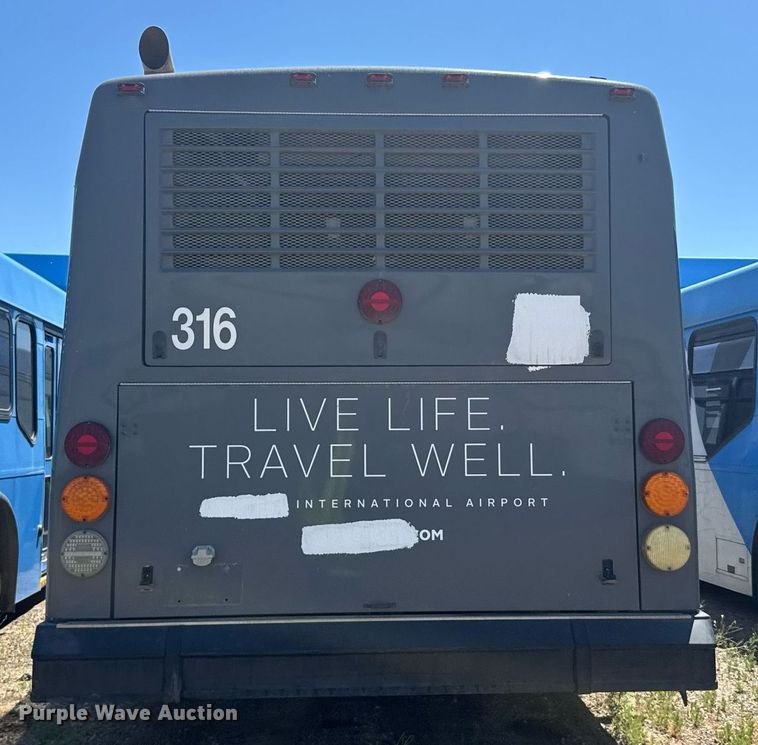 image for item YA0738 2009 ElDorado Axess transit bus