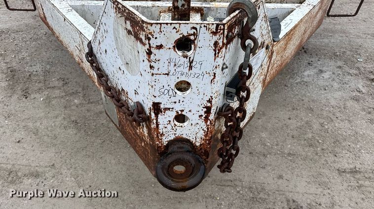 image for item DH9802 1995 Kiefer ICT 100 reel trailer