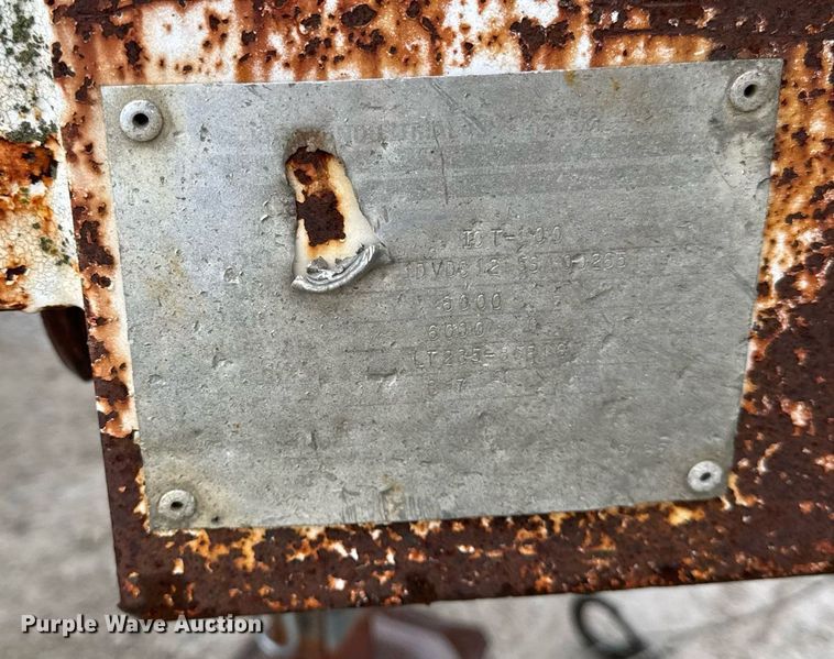 image for item DH9802 1995 Kiefer ICT 100 reel trailer