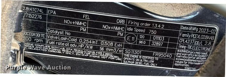 image for item DI9076 2023 Viper FD50 forklift