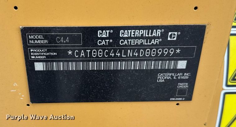 image for item DI9112 2007 Caterpillar D60-4 generator