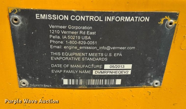 image for item DI9148 2013 Vermeer BC600XL wood chipper