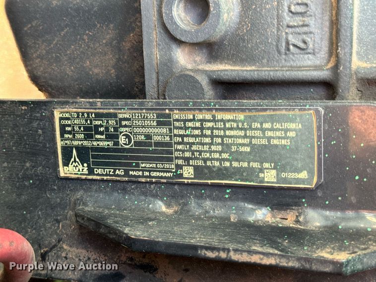 image for item DI9172 2002 Vermeer BC1000XL wood chipper